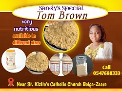 A 3 by 4 inches flyer (sticker) for a client