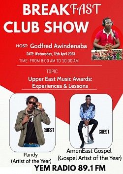 My show flyer