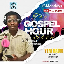 My radio show flyer