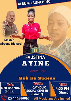 Album launch poster