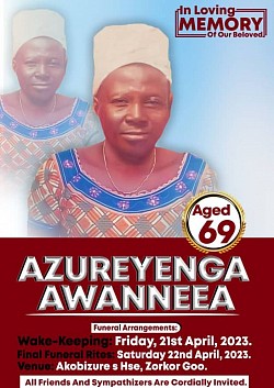 4 by 5 feet funeral banner for a client